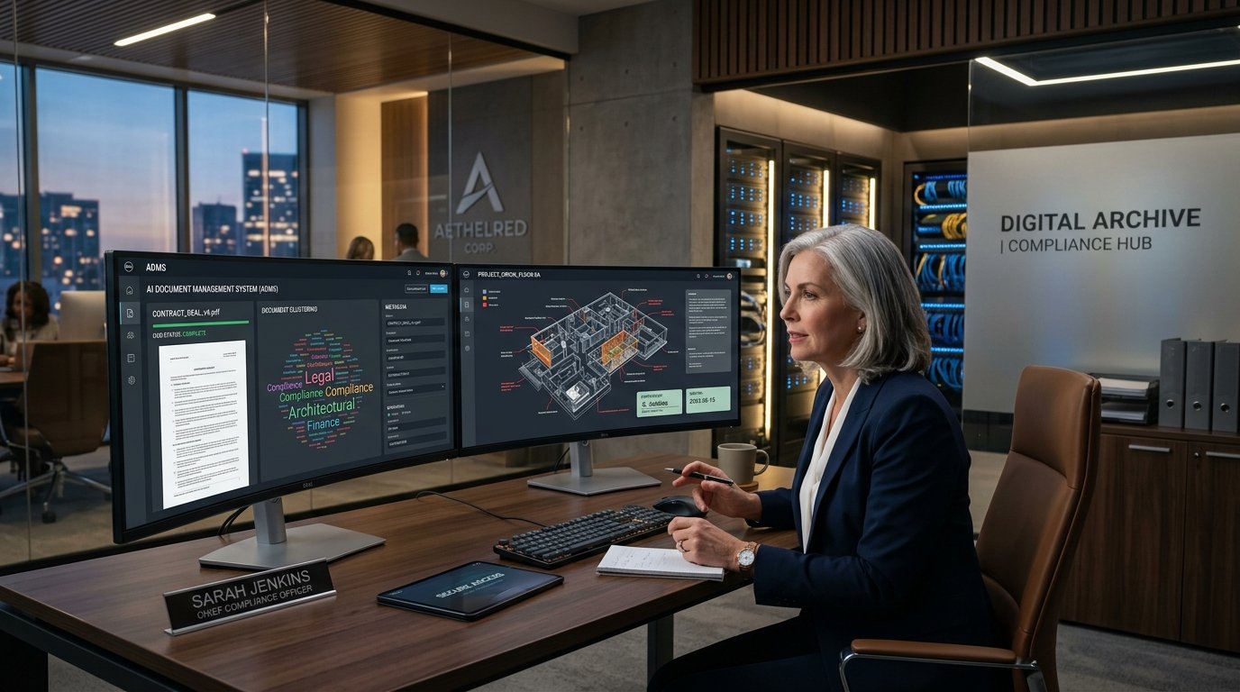 Enterprise AI Document Management & OCR Workspace